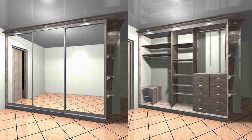 Wardrobe with Sliding Door—Glass Products in NSW Wardrobe with Sliding Door—Glass Products in NSW