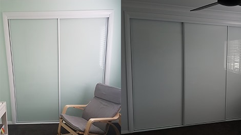 Sliding Wardrobe Doors — Glass Repair in NSW
